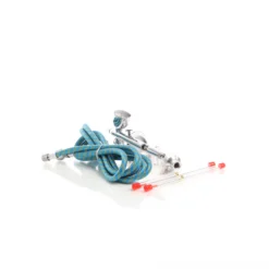 Wiltec Airbrush Pistole Typ 186K mit Double Action Funktion, Düse Ø 0,2-0,5 mm, 3 Farbbecher, Adapter für Modellbau, Nailart usw.