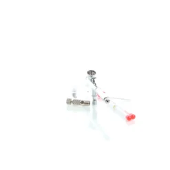 Wiltec Airbrush Pistole Typ 136T mit Double Action Funktion, Düse Ø 0,2-0,5 mm, 1 Farbbecher, Adapter für Modellbau, Nailart usw.