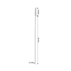 Wiltec Airbrush Reinigungsbürsten Set 20 Stück, ideal für Reinigung Airbrush Pistole, ultrafeine Borsten, korrosionsbeständig, Bürstenreiniger Air Brush Design