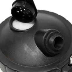 Wiltec Airbush Reinigungsgefäß, Aussprühbehälter Reinigungsstation mit Halter für Airbrushpistolen, Airbrush Zubehör