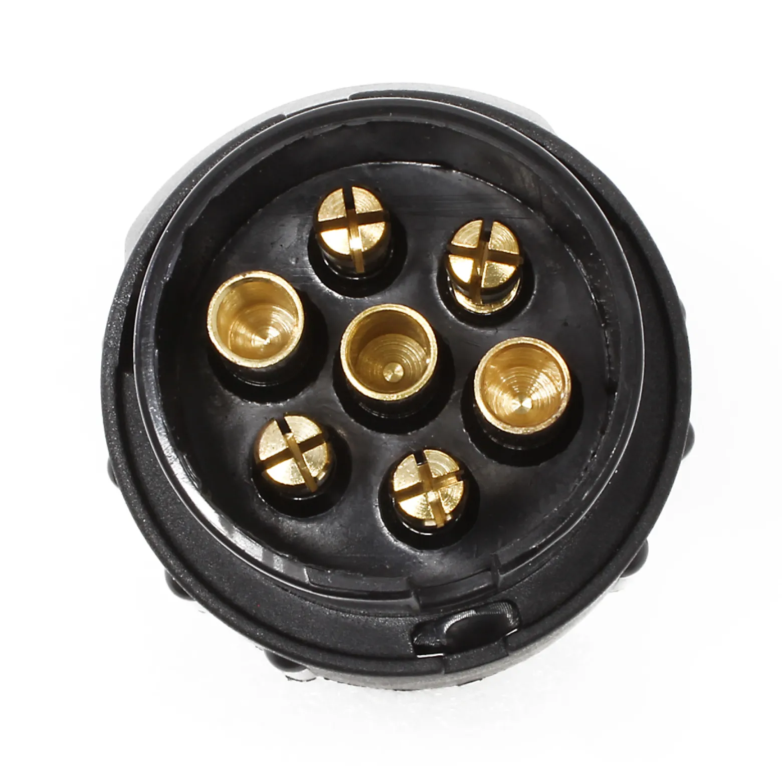 Wiltec Anhänger Adapter 7 auf 13 polig 12V, Kunststoff Adapter für PKW Anhänger, Anhängerkupplung Steckanschluss, Anhängersteckdose