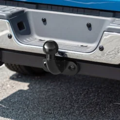 Wiltec Anhängerkupplung mit 50 mm Kugelkopf, 3,5 t Zugkraft, Anhängevorrichtung aus Gussstahl für Pkw Lkw Traktor, 2 Loch Anschraubplatte