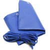 Wiltec Anhängerplane Flachplane inkl. Planenseil 207,5 x 114 x 5 cm, wasserfeste und winddichte Schutzplane, Abdeckplane aus PVC