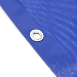 Wiltec Anhängerplane Flachplane inkl. Planenseil 257,5 x 134,5 x 5 cm, wasserfeste und winddichte Schutzplane, Abdeckplane aus PVC