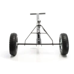 Wiltec Anhänger Rangierhilfe für Wohnwagen bis 270 kg, 110 x 72 x 30 cm, Rangierwagen mit Handgriff und Luftgummireifen