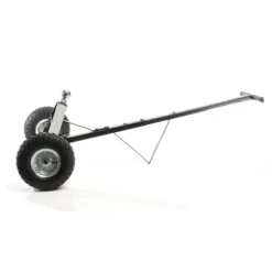 Wiltec Anhänger Rangierhilfe für Wohnwagen bis 270 kg, 110 x 72 x 30 cm, Rangierwagen mit Handgriff und Luftgummireifen