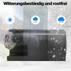 Wiltec Anhängerschloss mit Stecksystem 70 mm Vorhängeschloss, Diebstahlsicherung aus Stahl für Anhänger