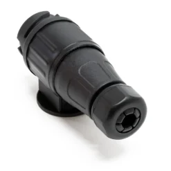 Wiltec Anhänger Stecker 13-polig 12V, Kunststoff Adapter für PKW Anhänger, Anhängerkupplung Steckanschluss, Anhängersteckdose