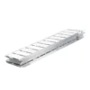 Wiltec Auffahrrampe 3-fach klappbar 172cm 340kg pro Element für Motorrad ATV Quad, Aluminium Auffahrschiene faltbar, Verladerampe rutschsicher