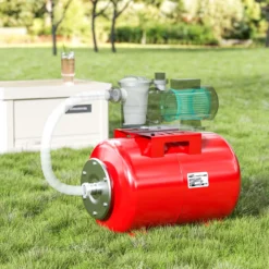 Wiltec Ausdehnungsgefäß 24 Liter, Membrankessel für Hauswasserwerke und Druckerhöhungsanlagen mit EPDM Membran