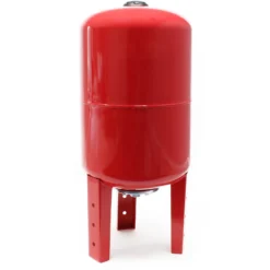 Wiltec Ausdehnungsgefäß 100 Liter, vertikaler Membrankessel für Hauswasserwerke und Druckerhöhungsanlagen mit EPDM Membran