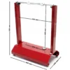 Wiltec Auswuchtbock für Motorradrreifen, für Radgrößen mit Achensdurchmesser 29 mm, zum Auswuchten, Reparatur von Schaden an Felgen und Rädern, Wuchtmaschine