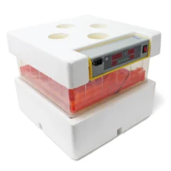 Wiltec Automatische Brutmaschine für 72 Eier, Inkubator mit vollautomatischem Wendesystem, Brutautomat mit Temperatursteuerung und Feuchtigskeitsregulierung, Brutkasten zum Eier ausbrüten
