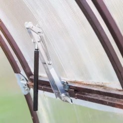 Wiltec Automatischer Fensteröffner Treibhaus, max. Öffnung 45 cm, max. Last 7 kg, Öffner für Frühbeet Gewächshaus stromfrei temperaturgesteuert