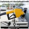 Wiltec Automatische Zapfpistole für Heizöl und Diesel 24mm (3/4 Zoll) DN20 120l/min Modell 4007