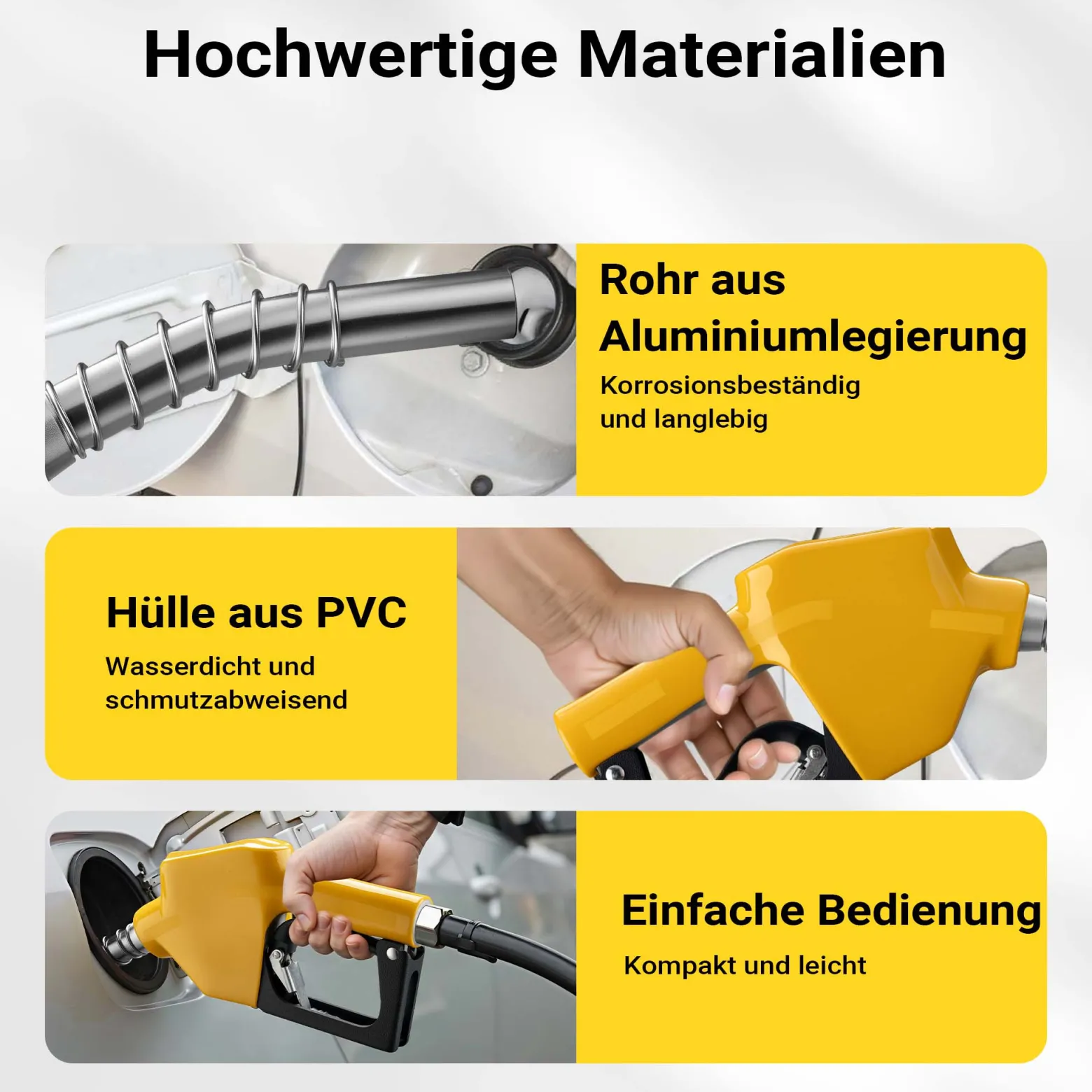 Wiltec Automatische Zapfpistole für Heizöl und Diesel 24mm (3/4 Zoll) DN20 120l/min Modell 4007