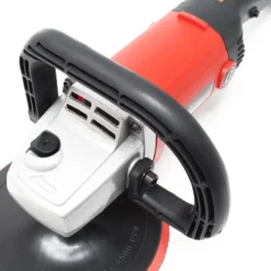 Wiltec Auto Poliermaschine Schleifmaschine 1200W bis 3000 U/min, Poliergerät mit 6 Stufen inkl. 2 Pads, Tellerschleifer, Rotationsschleifer
