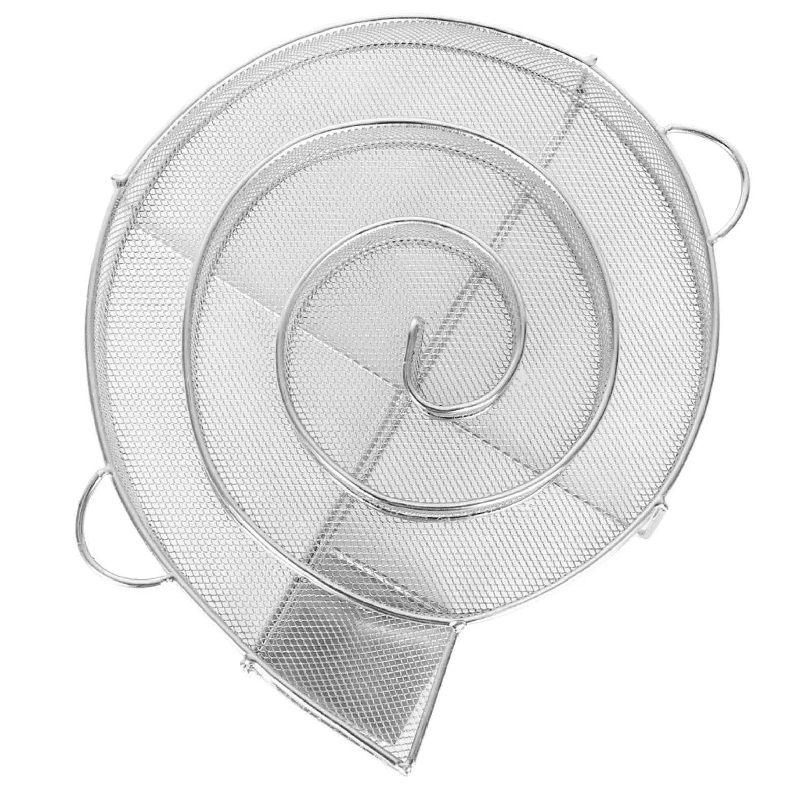 Wiltec BBQ Räucherschnecke aus Edelstahl 16x4,5cm, Brennzeit bis zu 8 h, Kaltraucherzeuger Kaltrauchgenerator Kalträuchern Smoker Sparbrand Räuchern