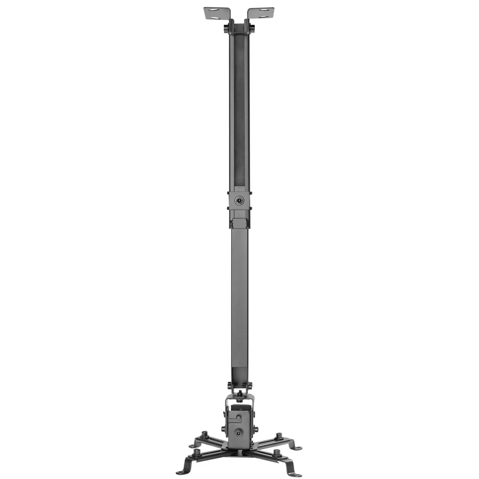Wiltec Beamerhalterung 20kg universelle Projektorhalterung Decke und Wand 43-65cm schwenkbar drehbar
