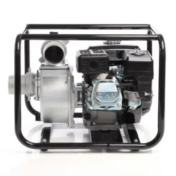 Wiltec Benzin Schmutzwasserpumpe 4kW 48.000l/h, 28m Förderhöhe, Wasserpumpe Gartenpumpe mit 80mm (3