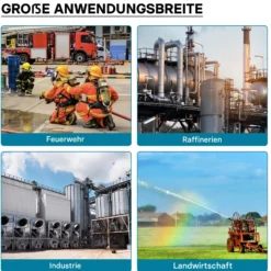 Wiltec Übergangsstück Storz Kupplung B 75 auf C 52 aus Aluminium Kupplungsreduzierung B/75 zu C/52