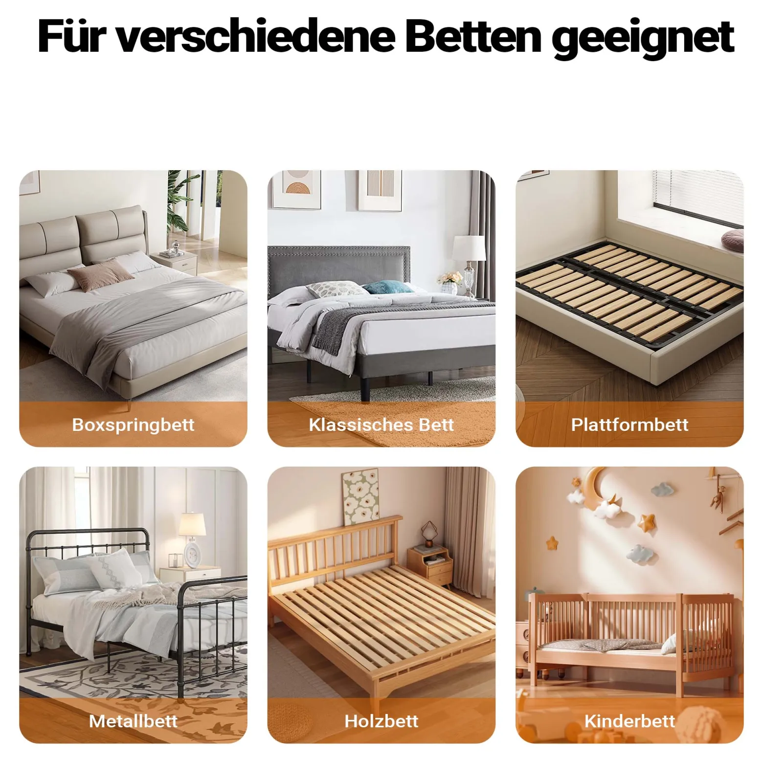 Wiltec Bettschutzgitter 150 x 42 cm, klappbares Bettgitter, Kinder Rausfallschutz aus Nylon und Metall, Absturzsicherung Bett einfache Montage