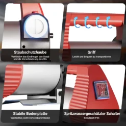 Wiltec Bio Dieselpumpe 12 V, 160 W, 40 l/min, Heizölpumpe selbstansaugend, Absaugpumpe für Diesel, Biodiesel, Heizöl, tragbare mobile Umfüllpumpe