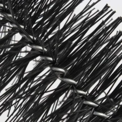Wiltec Black Brush Filterbürste für Teiche, Set aus 20 Filterbürsten zur Entfernung feinster Partikel, 50cm x Ø 15cm, in Schwarz, aus Polypropylen