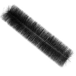 Wiltec Black Brush Filterbürste für Teiche, Set aus 20 Filterbürsten zur Entfernung feinster Partikel, 50cm x Ø 15cm, in Schwarz, aus Polypropylen