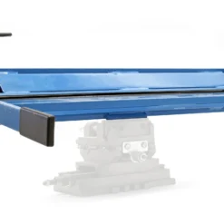 Wiltec Blechbiegemaschine 910 mm Arbeitsbreite, max. 135° Biegewinkel, Abkantbank zum Blech Abkanten aus Gusseisen in Blau und Grau