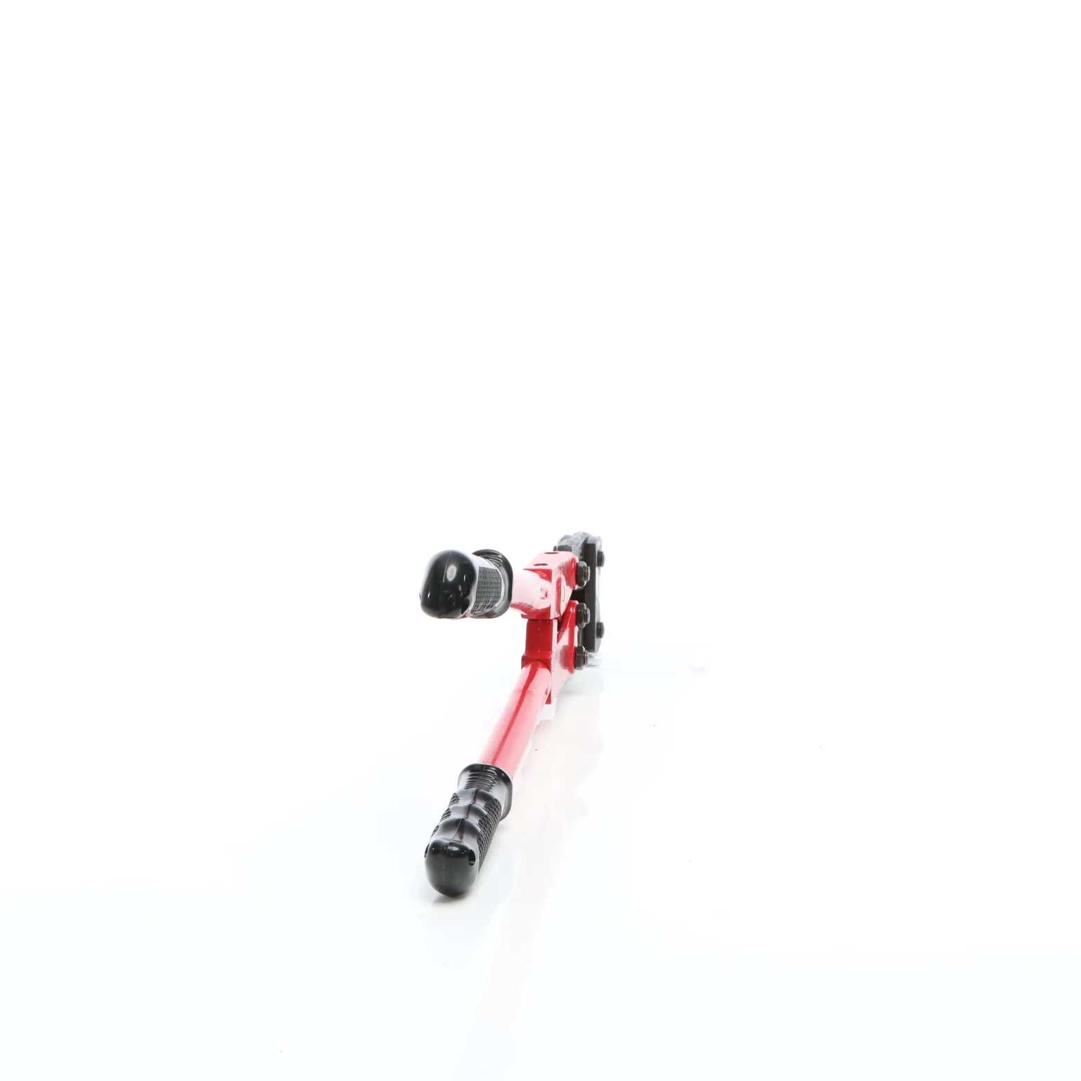 Wiltec Crimpzange für 2-5 mm Presshülsen, Presszange mit 4 Ösen, Quetschverbinder Zange für Stanzverbindungen, Krimperzange
