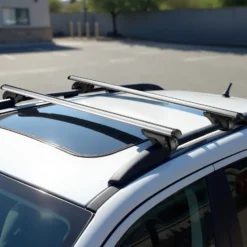 Wiltec Dachträger Universal 120 cm, Dachgepäckträger bis 90 kg, Gepäckträger aus Aluminium, Robuster Dachbox Grundträger, Dachgrundträger für Auto