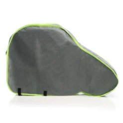 Wiltec Deichselabdeckung Grau 95x61x15cm Deichselhaube für Wohnwagen und Anhänger, UV-beständig, 2 Spanngurte mit Klickverschluss, Vliesmaterial