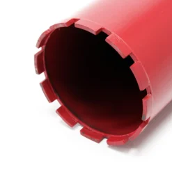 Wiltec Diamantbohrkrone ⌀132 mm 1 ¼ UNC 400 mm für Kernbohrgeräte, Kernbohrkrone aus Sintermetall, Nassbohrkrone, Trockenbohrkrone