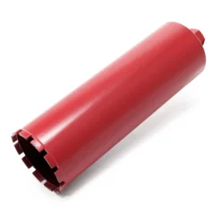 Wiltec Diamantbohrkrone ⌀132 mm 1 ¼ UNC 400 mm für Kernbohrgeräte, Kernbohrkrone aus Sintermetall, Nassbohrkrone, Trockenbohrkrone