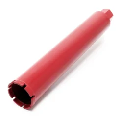 Wiltec Diamantbohrkrone ⌀71 mm 1 ¼ UNC 400 mm für Kernbohrgeräte, Kernbohrkrone aus Sintermetall, Nassbohrkrone, Trockenbohrkrone
