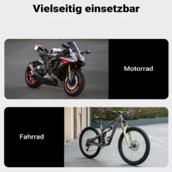 Wiltec Diebstahlsicherungsanker Typ 02 aus Stahl 76 x 50 x 54 mm, Diebstahlsicherung Wand- und Bodenanker für Motorrad und Fahrrad