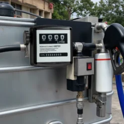 Wiltec Doppelzähler für Diesel Heizöl 3,5 bar 20-120l/min mit 32mm (1