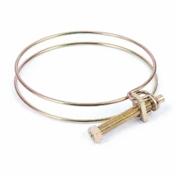 Wiltec Drahtschlauchschelle W1 98-105mm 2,2mm M8x40 aus verzinktem Stahl Schlauchschelle für Schlauchtüllen, Gewinde- und Rohrenden