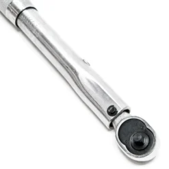Wiltec Drehmomentschlüssel mit 1/4" (6,35mm) und 2-24 Nm, links- und rechsdrehend im Kunststoffkoffer Knackschlüssel