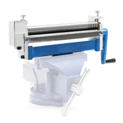 Wiltec Drei Walzen Rundbiegemaschine 480 x 150 x 200 mm für Werkstücke bis 320 mm und 2,5 mm, Biegemaschine Rundbiegegerät zur Blechbearbeitung mit Kurbel
