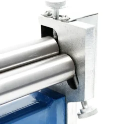 Wiltec Drei Walzen Rundbiegemaschine 480 x 150 x 200 mm für Werkstücke bis 320 mm und 2,5 mm, Biegemaschine Rundbiegegerät zur Blechbearbeitung mit Kurbel
