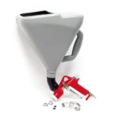 Wiltec Druckluft Weißelspritze Farbspritze Farbsprühpistole Farbsprüher Kalkspritze 7,5L Putzpistole