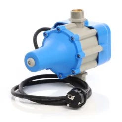 Wiltec Druckschalter EPC-2 230V 1-phasig bis 10 bar, Druckwächter mit Trockenlaufschutz für Hauswasserwerke und Pumpen, zuverlässige Pumpensteuerung