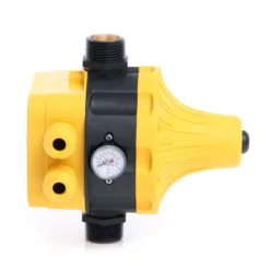 Wiltec Druckschalter EPC-5 230V 1-phasig bis 10 bar, Druckwächter mit Trockenlaufschutz für Hauswasserwerke und Pumpen, zuverlässige Pumpensteuerung