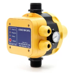 Wiltec Druckschalter EPC-5 230V 1-phasig bis 10 bar, Druckwächter mit Trockenlaufschutz für Hauswasserwerke und Pumpen, zuverlässige Pumpensteuerung