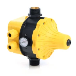 Wiltec Druckschalter EPC-5 230V 1-phasig bis 10 bar, Druckwächter mit Trockenlaufschutz für Hauswasserwerke und Pumpen, zuverlässige Pumpensteuerung