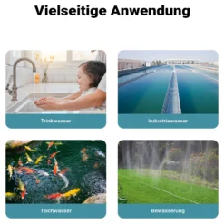 Wiltec Druckschalter mit Kabel SKD-1 230V bis 10 bar, Druckwächter mit Trockenlaufschutz für Hauswasserwerke und Pumpen, zuverlässige Pumpensteuerung