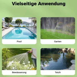 Wiltec Druckschalter mit Kabel SKD-2D 230V bis 3 bar, Druckwächter mit Trockenlaufschutz für Hauswasserwerke und Pumpen, zuverlässige Pumpensteuerung