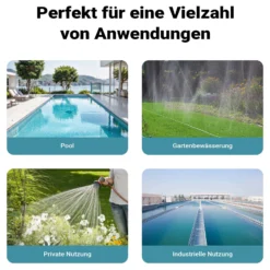 Wiltec Druckschalter mit Kabel EPC-2 230V bis 10 bar, Druckwächter mit Trockenlaufschutz für Hauswasserwerke und Pumpen, zuverlässige Pumpensteuerung